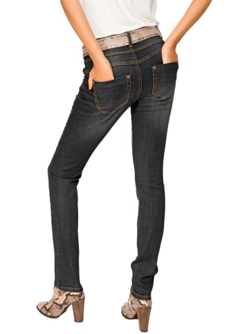 Heine Dżinsy - Skinny fit - w kolorze czarnym