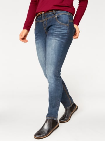 Heine Dżinsy - Regular fit - w kolorze niebieskim