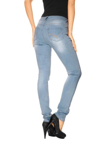 Heine Dżinsy - Skinny fit - w kolorze błękitnym