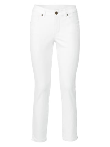 Heine Capri-spijkerbroek wit