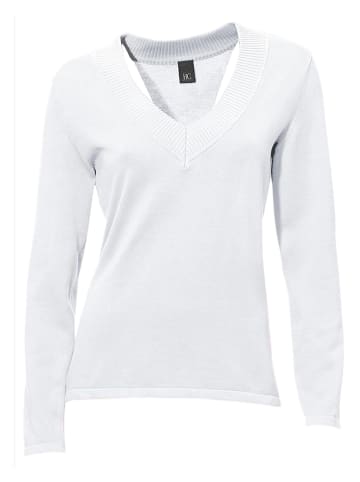 Heine Sweter w kolorze białym