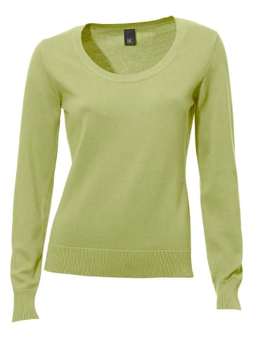 Heine Sweter w kolorze zielonym