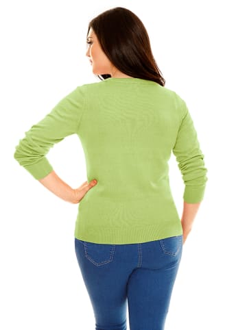 Heine Sweter w kolorze zielonym