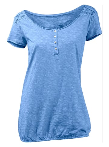 Heine Bluse in Blau