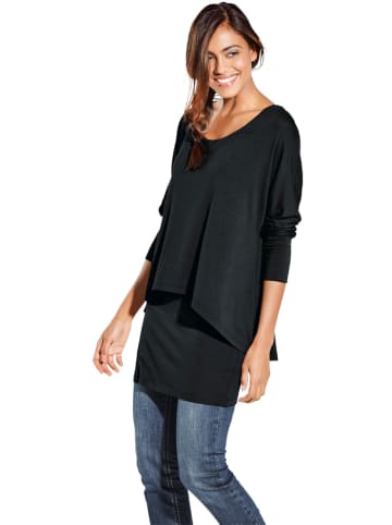 Heine Longsleeve in Schwarz