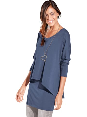 Heine Longsleeve in Blau