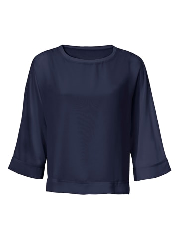 Heine Bluse in Dunkelblau