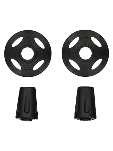 cmp Trekkingstok "Trivor" zwart/bruin