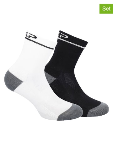 cmp 2-delige set: sokken zwart/wit