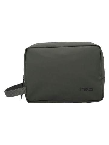 cmp Kosmetyczka w kolorze ciemnozielonym - 22 x 16 x 7 cm