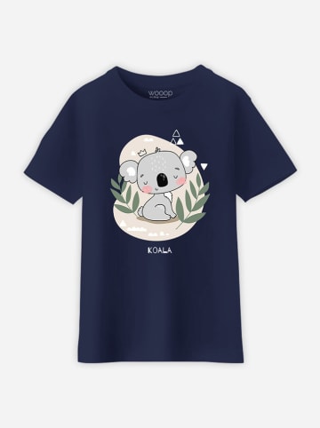 WOOOP Shirt "Jungle Koala" in Dunkelblau