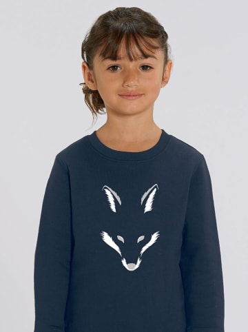 WOOOP Sweatshirt "Foxy Shape" in Dunkelblau