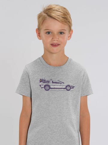 WOOOP Shirt "Delorean" in Grau