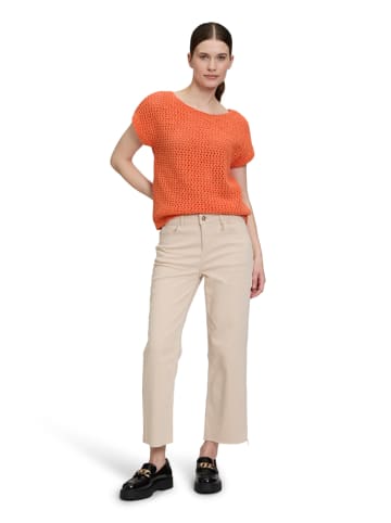 CARTOON Sweter w kolorze pomarańczowym