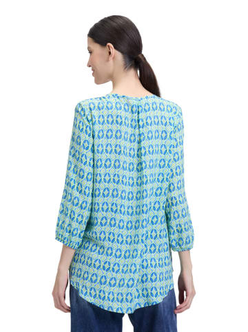 CARTOON Blouse blauw/groen