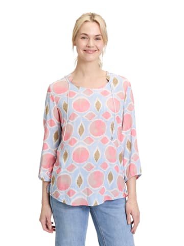CARTOON Blouse lichtblauw/lichtroze