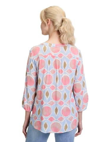 CARTOON Bluse in Hellblau/ Rosa