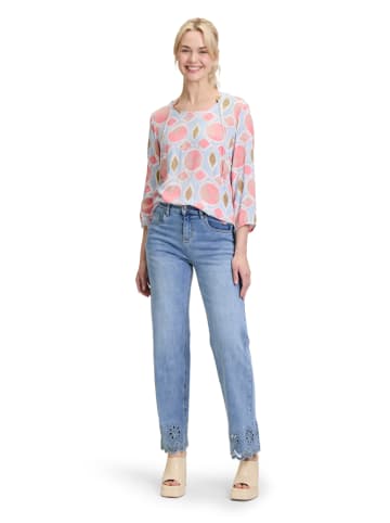 CARTOON Blouse lichtblauw/lichtroze