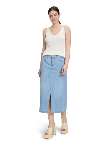 CARTOON Spódnica dżinsowa w kolorze błękitnym