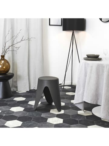 chairs for all Hocker "Eve" w kolorze granatowym - wys. 46 x Ø 30 cm