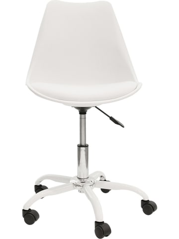 The Home Deco Kids Bürostuhl "Kiruna" in Weiß - (B)46,5 x (H)92 x (T)58,5 cm