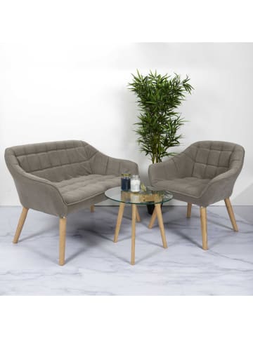 chairs for all Sofa ''Magnus'' in Grau - (B)125 x (H)66 x (T)48 cm