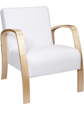 HYGGE Fauteuil wit - (B)61 x (H)75 x (D)80 cm