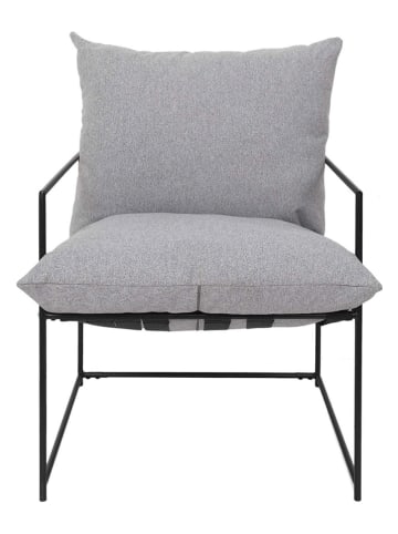 The Concept Factory Fauteuil "Jonas" grijs - (B)62,5 x (H)61 x (D)61 cm