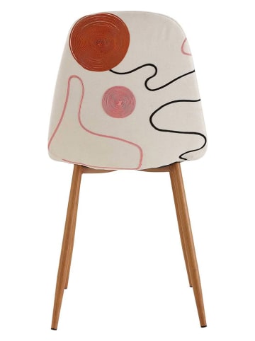 HYGGE Krzesło "Poesie" w kolorze białym - 44 x 86 x 50 cm