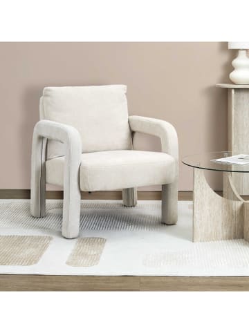 chairs for all Fauteuil crème - (B)70 (H)81 (D)78 cm