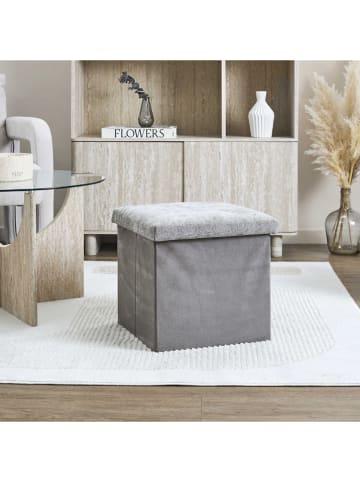 chairs for all Opbergkruk taupe - (B)38 (H)38 (D)38 cm