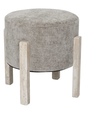 chairs for all Hocker w kolorze szarym - wys. 35 x Ø 35 cm