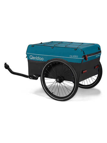 Qeridoo Lastenanhänger "Qubee Limited Edition" in Petrol