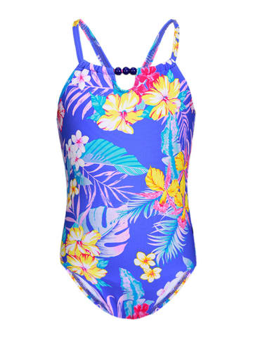 Peek U Badeanzug "Manami" in Blau/ Bunt