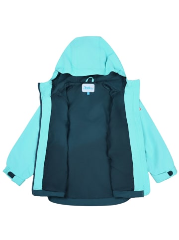 Peek U Regenjacke "Hazel" in Türkis/ Blau