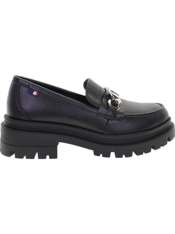 U.S. Polo Assn. Mocassins zwart