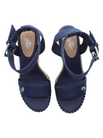 U.S. Polo Assn. Sleehaksandalen donkerblauw