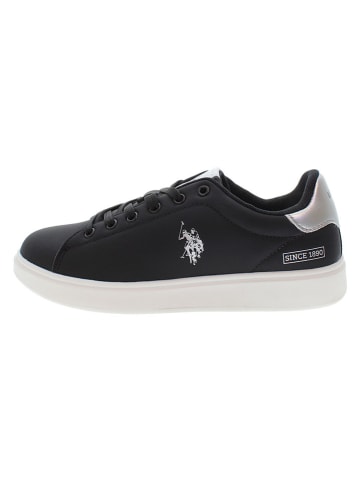 U.S. Polo Assn. Sneakers "Francy" in Schwarz/ Silber