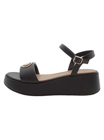 U.S. Polo Assn. Sleehaksandalen zwart