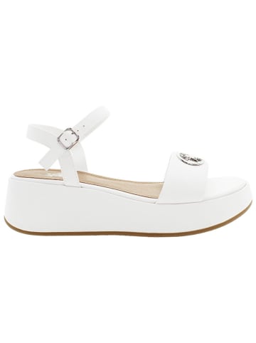 U.S. Polo Assn. Keilsandaletten in Weiß