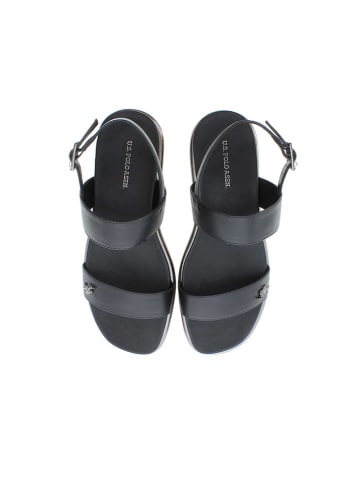 U.S. Polo Assn. Sandalen zwart