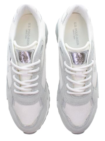 U.S. Polo Assn. Sneakers wit/grijs