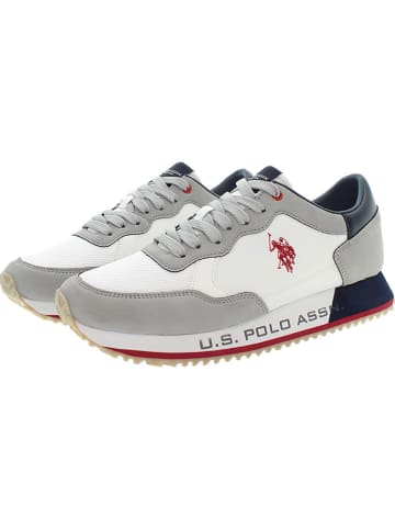 U.S. Polo Assn. Sneakers wit/grijs