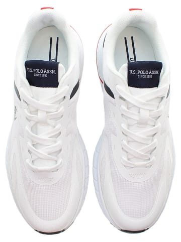 U.S. Polo Assn. Sneakersy w kolorze biało-granatowym