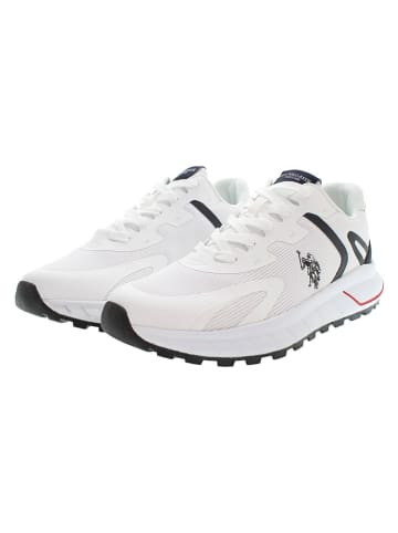 U.S. Polo Assn. Sneakers in Weiß/ Dunkelblau