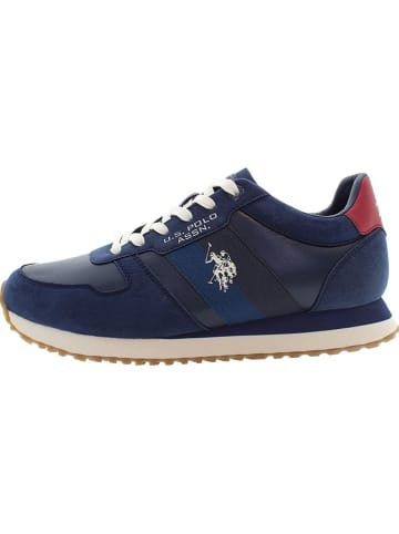 U.S. Polo Assn. Sneakers donkerblauw/rood