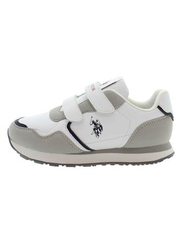 U.S. Polo Assn. Sneakers in Weiß/ Grau/ Schwarz