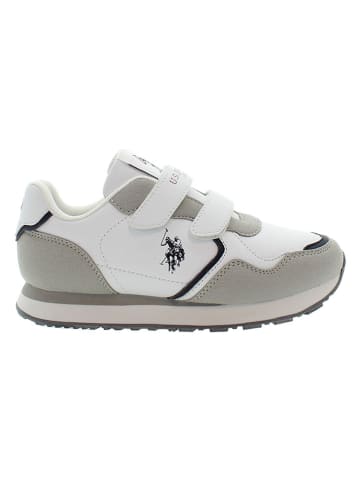U.S. Polo Assn. Sneakers in Weiß/ Grau/ Schwarz