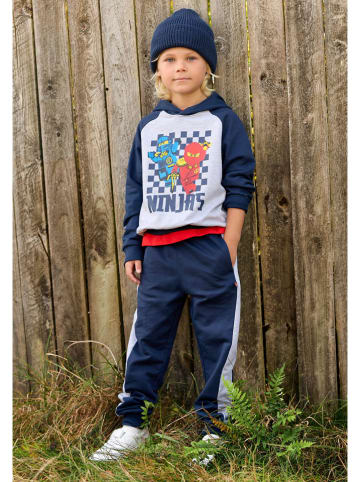 LEGO 2tlg. Outfit in Grau/ Dunkelblau