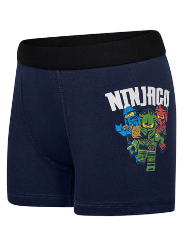 LEGO 3er-Set: Boxershorts in Dunkelblau/ Khaki/ Blau